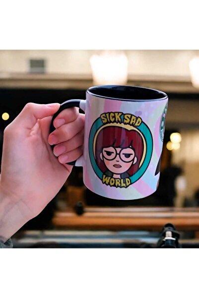 mug shop تصميم Daria Sick Sad World - كوب شاي وقهوة هدية