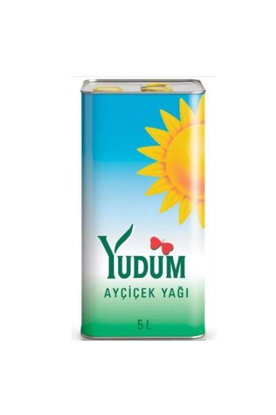 Yudum Ayçiçek Yağı Tnk 5 Lt.