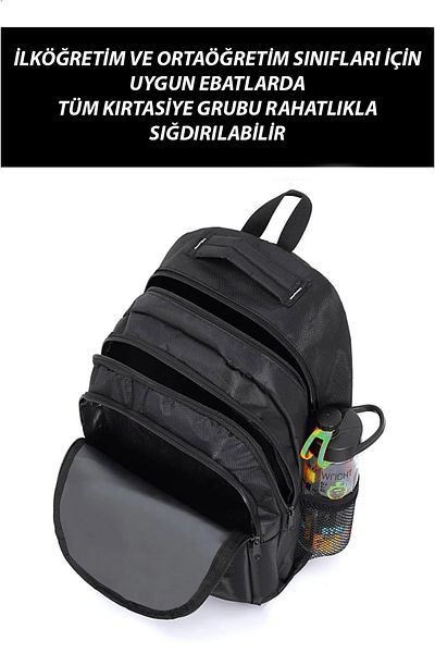 BAGWELL Σχολική τσάντα 4 τροχών με θήκη για στυλό, μάκτρο φορητού υπολογιστή και δώρο ορθοπεδικής πλάτης