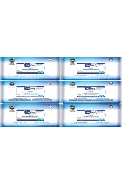 Bluewhite Yetişkin Hasta Vücut Temizleme Mendil-havlusu (6 Lı Set) 50 Yaprak ...