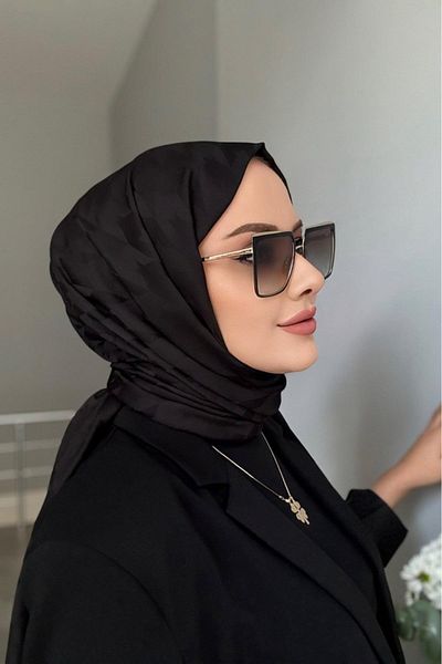 ARİFENURDESİGNS Women's Hijab Silky Jacquard Houndstooth Shawl