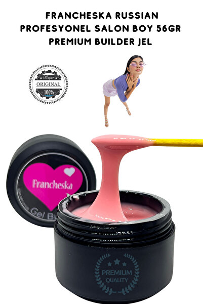 Francheska PROFESSİONAL UV GEL RUSSIAN PREMIUM SERİ 56 gr BUILDER TIRNAK OLUŞ...