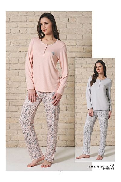 Pijadore PIJADORE 1718 Set de costum oversize cu braț lung