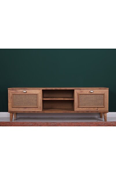MBK AHŞAP Tv Sehpası Raflı Tv Ünitesi 145 Cm Televizyon Ünitesi