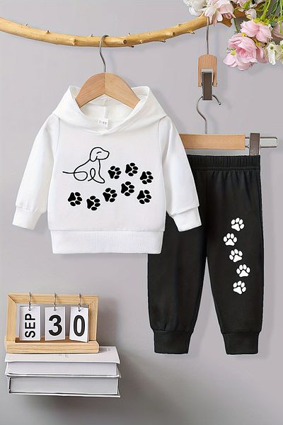 ADABEBEK Premium Baby Dog Printed Style - Lower and Upper Set 22563