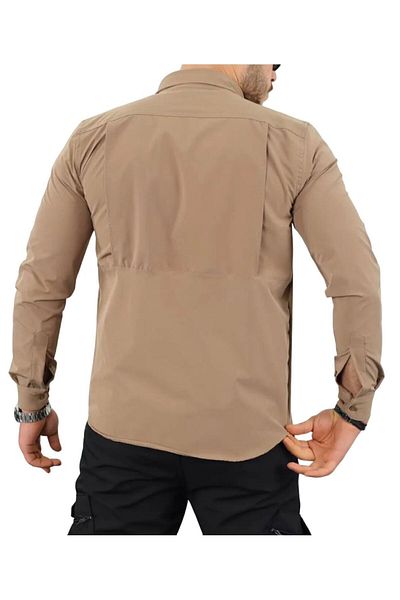 TAKTİK Παραγγείλετε Tactical & Tactical Shirt Slim Fit 1 μέγεθος μεγαλύτερο