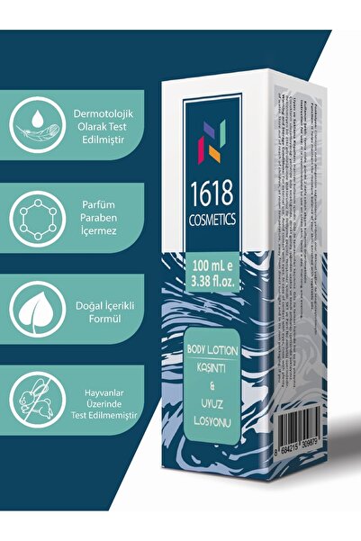 1618 Kozmetik Kaşıntı Ve Kremi 100 ml