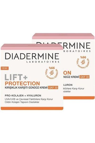 Diadermine Lift+ Cream Sunscreen - SPF 30, 2 Pieces