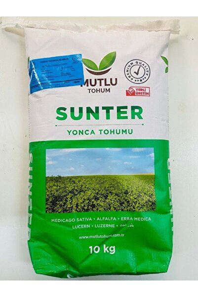 Agrobazaar Sunter Sertifikalı Kaplamasız Yonca Tohumu 1 Kg tartılıp başka ambalajda gönderilecektir