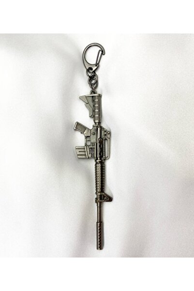 Herşey Nota Savaş Oyunu PUBG Metal Silah Anahtarlık