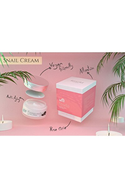 ROSELLA Gül Özlü Salyangoz Kremi 50 ml Isparta