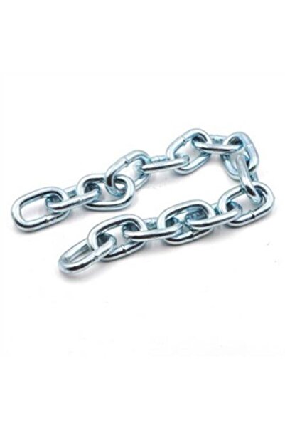 GALVENİZ Galvaniz Çelik Zincir 5mm 1 Metre