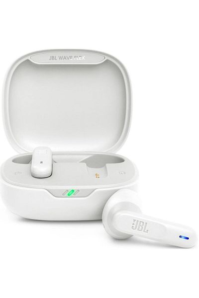 JBL White Wave Flex Wireless Headphones