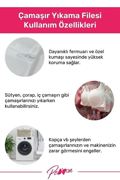 PEDDON Special Offer for Today Product Laundry Net Zippered & Durable Underwear Washing Laundry Net