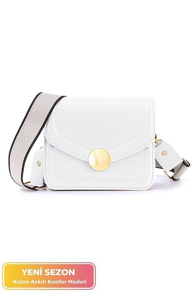 SOHO New Season - Mini Stylish Hand and Shoulder Bag with Adjustable Strap and Column