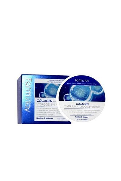 Farmstay FARM STAY Collagen Water Full Hydrogel Eye Patch 90g - Colagen Hydrogel Eye Patch 60buc