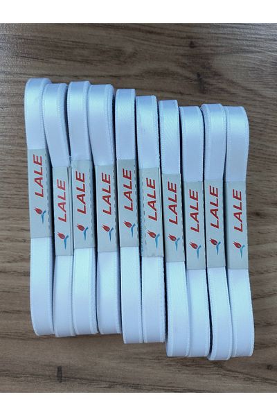 yörük tuhafiye White Satin Ribbon - 10 Cm Ball Satin Ribbon (100 Meters)