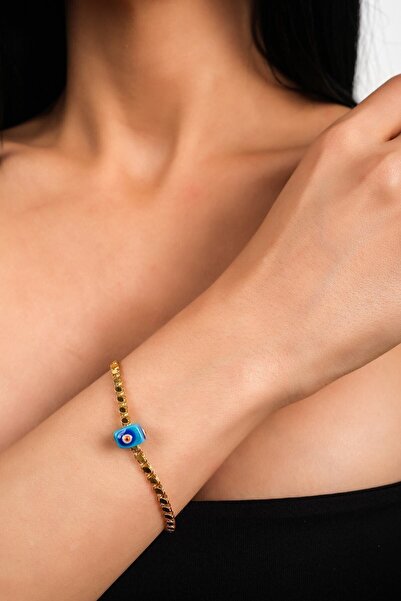 Side Gold Kuyumculuk 14 Ayar Sarı Gold Altın Pullu Zincir Bileklik