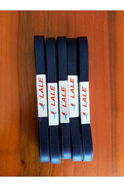 yörük tuhafiye Navy Blue Satin Ribbon - 5 Ball Satin Ribbon (50 Meters)