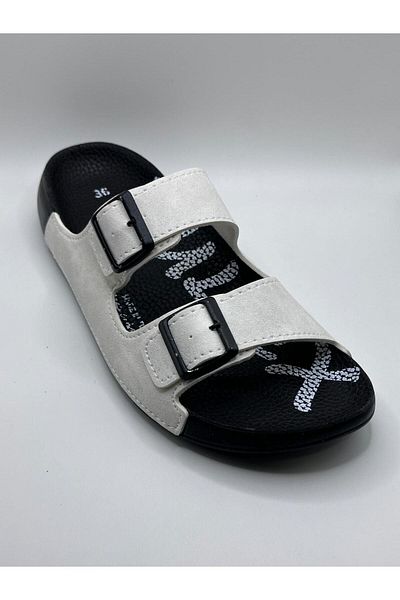 MULEX Daily Wear Orthopedic Two Buckle Slippers