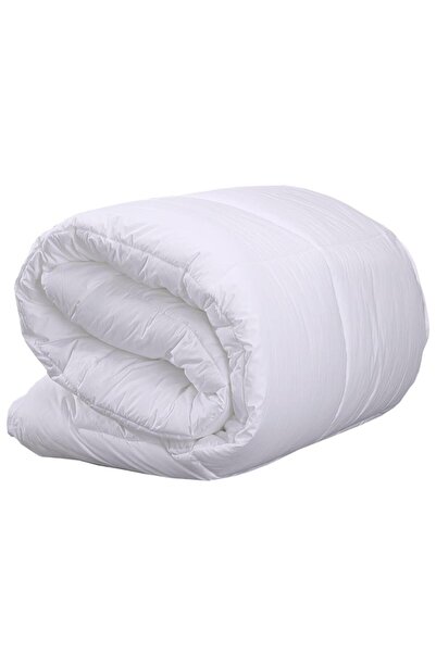 PRİVATE 1 Piece Hotel Type White Cotton Cotton Single Quilt 155×215 Cm