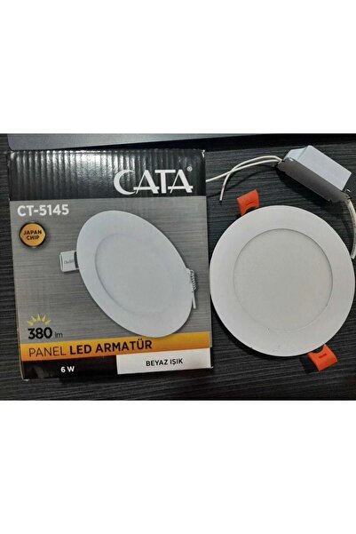 Cata 6w Slim Panel Beyaz Işık