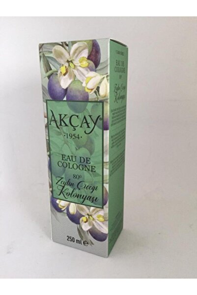 AKÇAY Zeytin Çiçeği Kolonyası Cam Şişe 250 ml