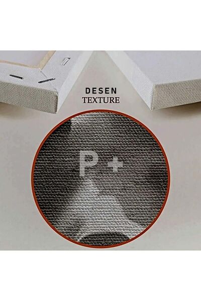 PrintiesPlus Modern Yağlı Boya Görünümlü Çiçek Duvar Kanvas Tablo