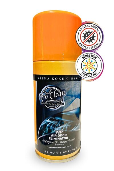 ProClean Klima Koku Giderici Temizleyici Antibakteriyel Turuncu