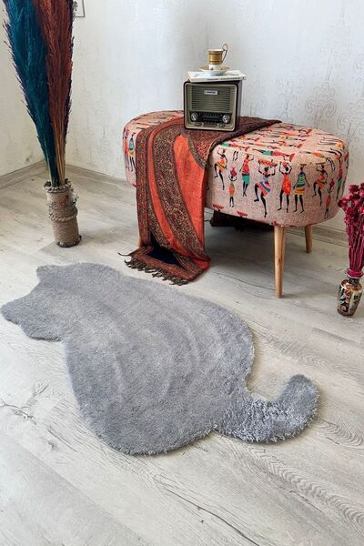 trivago halı Yıkanabilir Sevimli Kedicik Peluş Çocuk Odası Oturma Odası Salon...