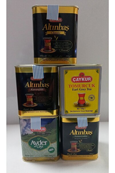 organikbakal bakma al Ayder, Bud and Altinbash 100 Gr Tin Box Teas 100 Gr X 5