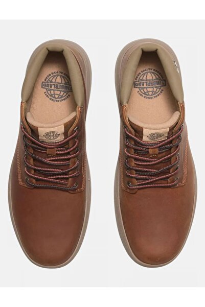 Timberland Turuncu Erkek için Maple Grove Mid Bağcıklı Spor Ayakkabı