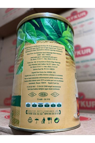 Çaykur Black Organic Garden Tea - 200 Gr