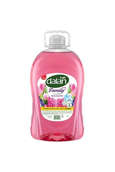 Dalan Family Sıvı Sabun Bahar Çiçekleri 2 X 3000 Ml