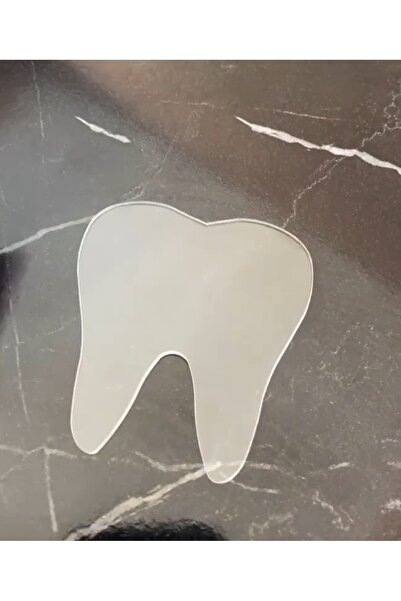 doğrukan 25 adet diş şeklinde şeffaf pleksi süslemelere magnet yapımına uygun...