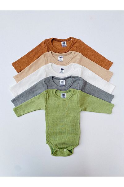 EFU BABY 5-Piece Flexible Camisole Long Sleeve Body
