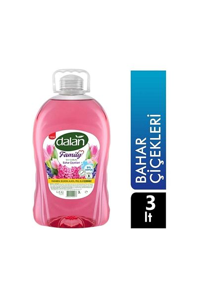 Dalan Family Liquid Soap Spring Flowers 2 X 3000 Ml