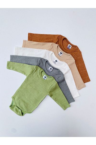 EFU BABY 5-Piece Flexible Camisole Long Sleeve Body