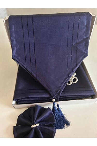 Çeyiz Sokağı Lacivert Yemek Seti 26 Parça Kutulu