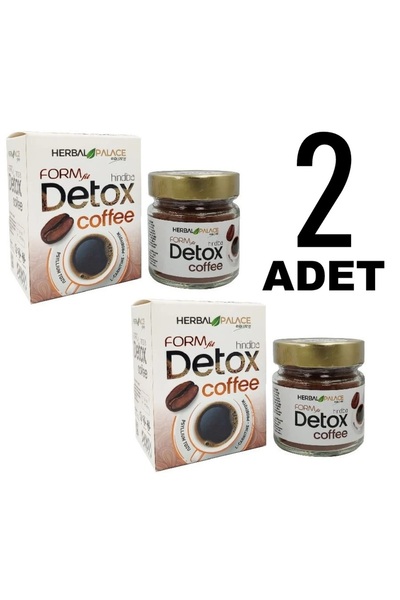 Herbal Palace 2 Adet Hindiba Detox Kahvesi Form Coffee