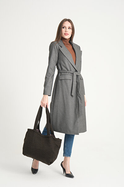 Soydan Güner Kadın Kapitone Desen Haki Çanta 8001