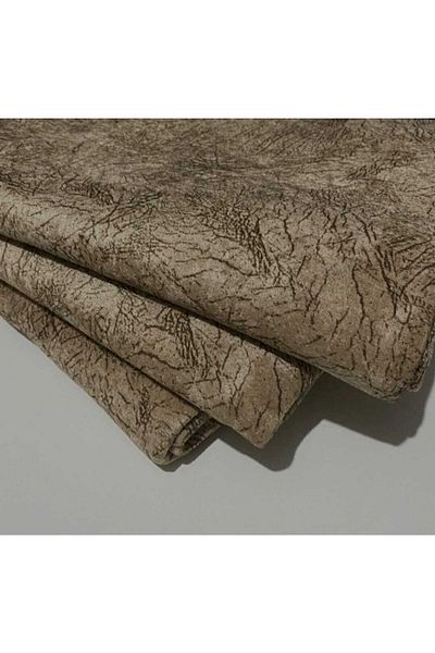 vera home collectıon Кадифена горна част, гъбена текстура на долната част, калъф за диван, зърнест модел, капучино и тъмна норка