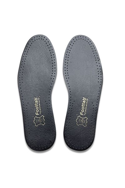 YeferStore Yefer Exclusive Exclusive Deri Kokulu Alt Tabanlık, Ter Emici, Koku Önleyici Siyah Tabanlık