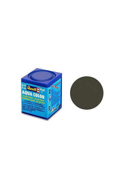 REVELL Ollive Yellow Mat - Aqua Color Model Paint 36142