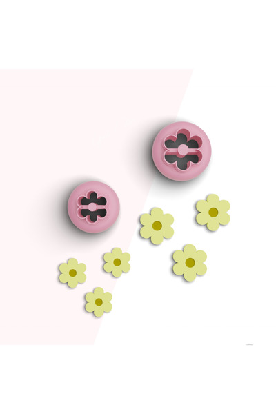 brocutters Papatya mini polimer kil kesme kalıbı, takı kalıpları, süs kalıpla...