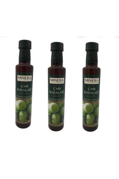 Minera Çam Kozalağı Şurubu 3 Adet