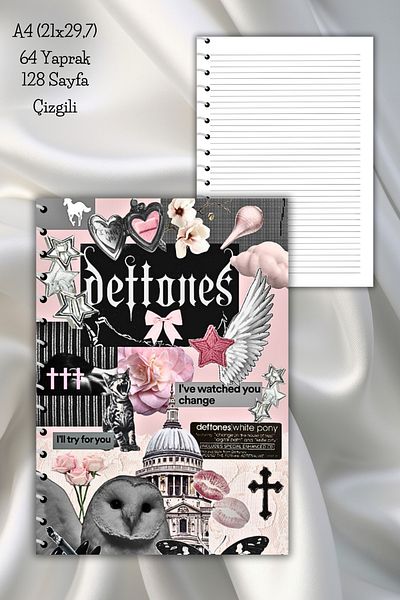 daily notebook دفتر ملاحظات مدرسي مقاس 64 صفحة مقاس A4 - بخطوط وحلول تحت عنوان Pinterest