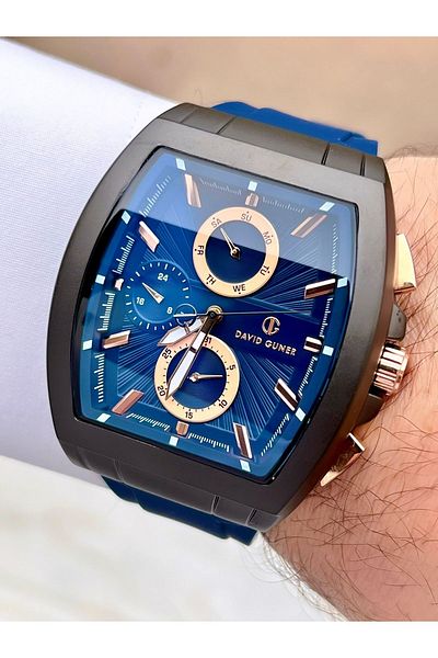 DAVID GUNER MEN'S WRIST WATCH