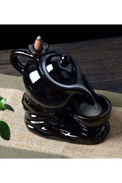 Genel Markalar Dekoratif Çaydanlık Tasarımlı Geri Akış Şelale Tütsülük - Videolu Gösterim