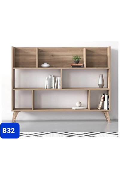 bengi mobilya B32 geniş kitaplık ahsap